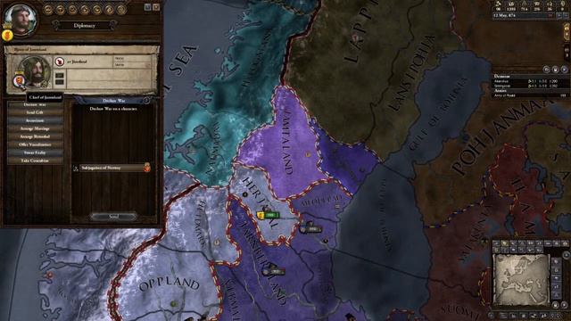 Crusader Kings 2 (Scandinavia) - E03 - Expansion смотреть онлайн