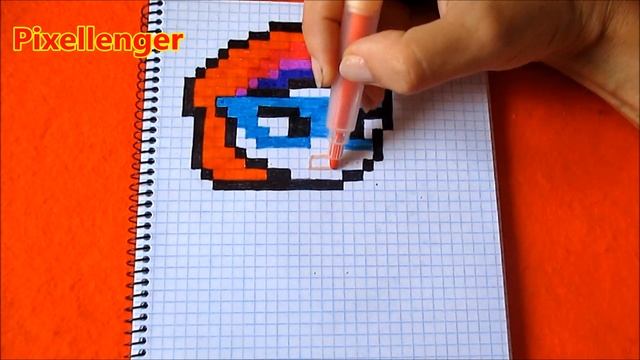 Уличная Макс Бравл Старс Как рисовать по клеточкам Streetstyle Max Brawl Stars How To Draw Pixel Ar