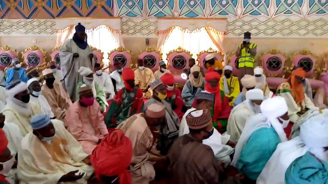 Bayan nadin Hakimin Garko. Mai Girma Limamin fada Yana Addu'a. смотреть онлайн