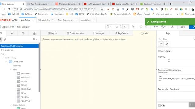 Oracle Apex 19.1 : Dynamic Action part 8 ( with english Subtitle ) смотреть онлайн