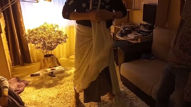 Как Правильно Заматывать Дхоти За 3 Минуты?!