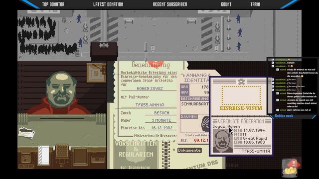 Papers Please Stream #2 | 🔴Livestream🔴 смотреть онлайн