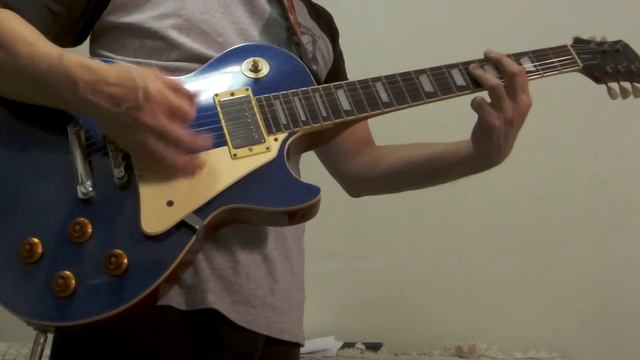 Epiphone Les Paul Standard 1996 Limited Edition Blue Sparkle Electric Guitar Sound Check & Demo смотреть онлайн