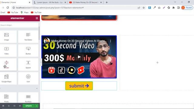 How to Add YouTube Video,icons and divider to WordPress. смотреть онлайн
