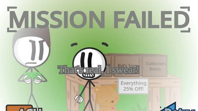 Henry is trying to get a new teddy bear! Stealing the Teddy Bear Henry Stickmin Scratch Fangame смотреть онлайн