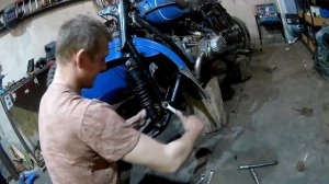 Установка вилки «Турист» на мотоцикл Урал || Motorcycle Ural