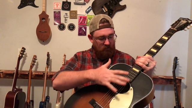 Vintage Kay Acoustic Guitar Review смотреть онлайн