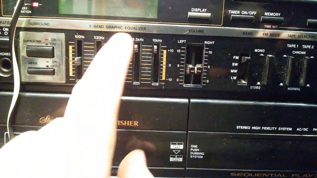 вторая жизнь старой магнитолы FISHER PH-W804 RLO-подключаем телефон (FM + MP-3) смотреть онлайн