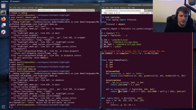 replay - curses syntax highlighting - 2020-02-15 смотреть онлайн