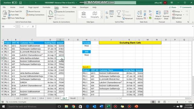 Advance Excel in Tamil | Filtering based on Excluding Blank Cell | TAMIL | Think different смотреть онлайн