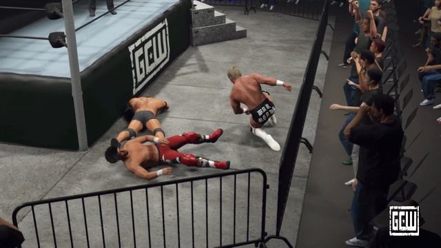 Davey Bang & August Matthews v BULLET CLUB War Dogs / Tag Team Match / Please, Buddy 2023 / WWE 2K2 смотреть онлайн