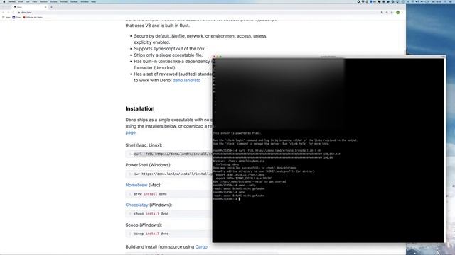 Deno auf Linux Server richtig installieren смотреть онлайн