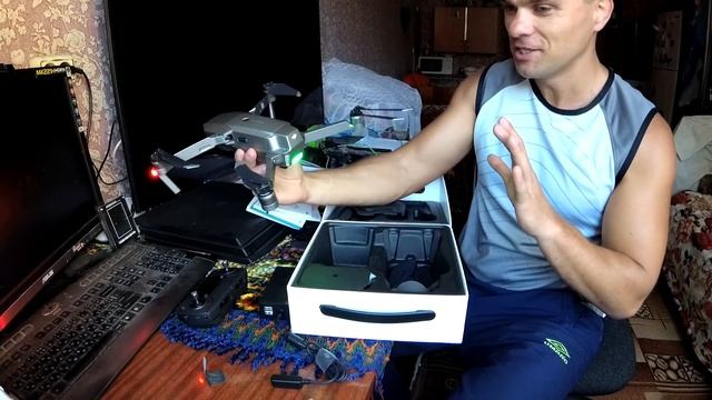 DJI Mavic Pro Platinum - Покупка - Распаковка - Проверка смотреть онлайн