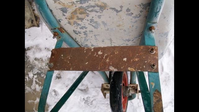 Строительная тачка своими руками