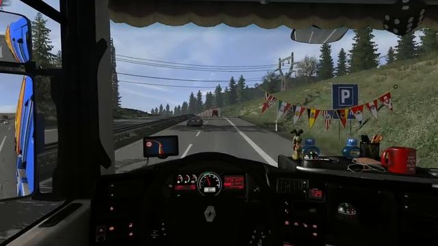 [ETS2] Euro Truck Simulator 2 1.33 beta - Renault Magnum - Trailer Fliegl - Praga to Bratislava смотреть онлайн