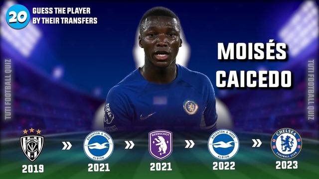 GUESS THE PLAYERS BY THEIR TRANSFERS - SEASON 23/2024 EDITION #2⚽ TUTI QUIZ FOOTBALL 2023 смотреть онлайн