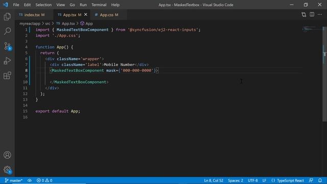 Getting Started with the React Input Mask Component смотреть онлайн
