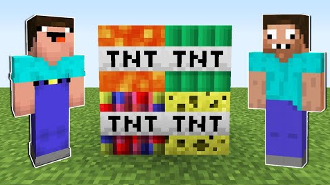 НУБ И ПРО НАШЛИ НОВЫЕ ТНТ В МАЙНКРАФТ ! НУБИК ПРОТИВ ТРОЛЛИНГ ЛОВУШКА И МОД НА ТНТ В MINECRAFT