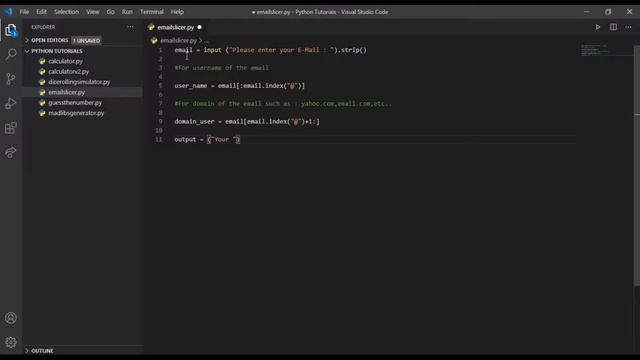 How to make E MailSlicer using Pyhton | VsCode смотреть онлайн