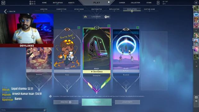 Carrying All to ASCENDANT | Valorant LIVE Stream INDIA with DEVILDEEZ | Rank Diamond 3 смотреть онлайн