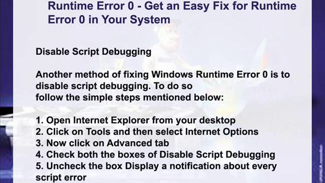 Runtime Error 0 - Get an Easy Fix for Runtime Error 0 in Your Sy смотреть онлайн