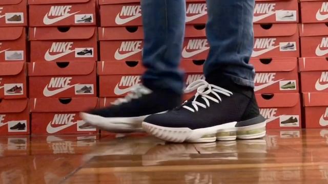 Nike LeBron 16 Low EP "Black Python" On Feet and Up Close Look смотреть онлайн