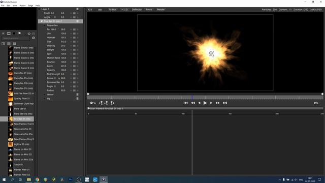 0039 Бесплатные эффекты частиц Boris FX Particle Illusion смотреть онлайн
