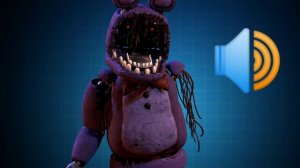 Звук скримера Withered Bonnie fnaf ar