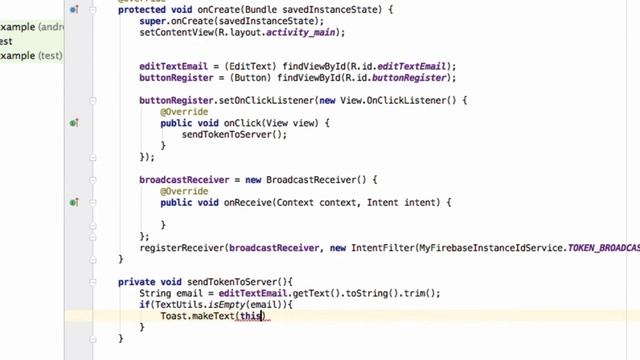 Firebase Cloud Messaging for Android Tutorial - Sending Token to Server #6 смотреть онлайн