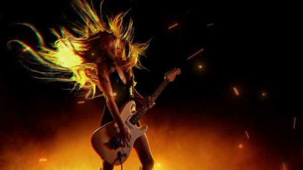 Dreamy Hard Rock Ballad Backing Track Am