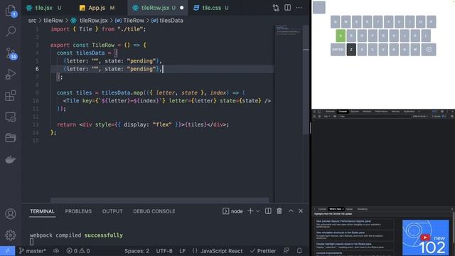 React Wordle Clone Tutorial in 14 Minutes смотреть онлайн