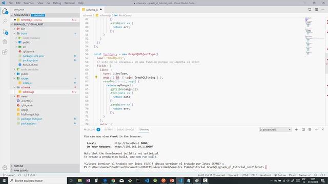 React Apollo Node Express GraphQL Mongo Tutorial смотреть онлайн