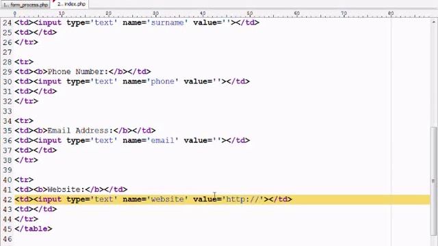 HTML & PHP Tutorial - Building a working Contact Form Part 1 смотреть онлайн
