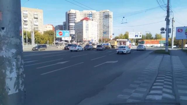 Отношение водителей к новой разметке в конце ул. Фрунзе (Новосибирск, Дзержинский район) смотреть онлайн