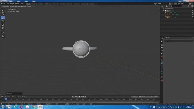 3d модель кольца смотреть онлайн