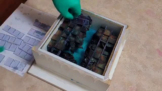 Battle Chess - How to make an Epoxy Resin Chess Board смотреть онлайн