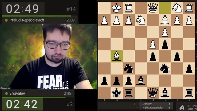 [RU] Евгений ШУВАЛОВ в турнире в честь 7 тыс. подписчиков @chessformula на Lichess.org