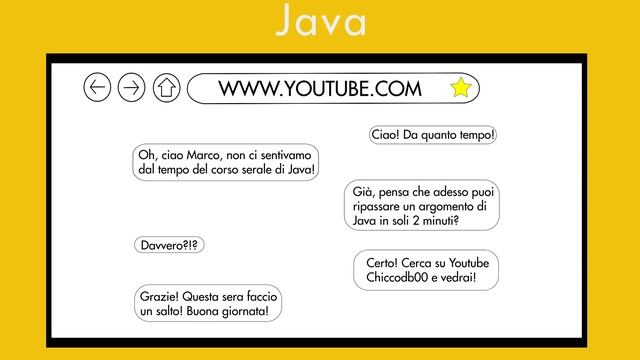 Accenni Storici - Java in 2 minuti #1 смотреть онлайн