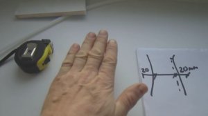 Замерить оконный проём под пластиковое окно.