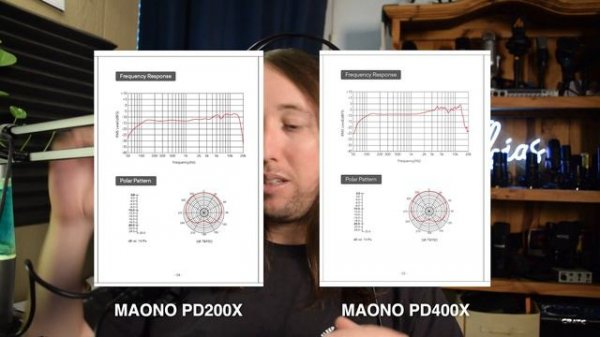 Maono PD200X vs PD400X USB/XLR Mic Comparison and Review!
