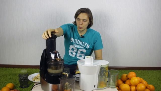 Сравнение соковыжималок. Шнэковая или центробежная? смотреть онлайн