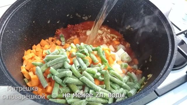 Суп ЗИМНИЙ с фаршем, согревающий. Рецепт вкусного супа смотреть онлайн