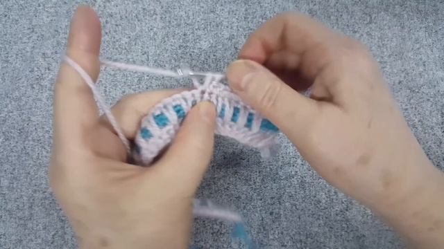 Tığ Işi Iki Renkli Bebek Battaniye Modeli & Örgü Modelleri