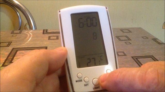 Часы будильник DS 510, инструкция наглядная ..wmv смотреть онлайн