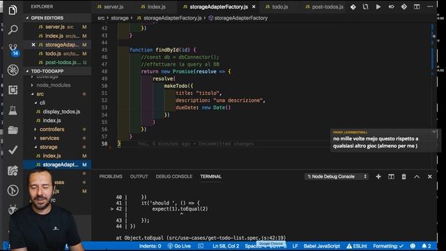 TDD JAVASCRIPT FULL STACK: TODO APP USING BOB MARTIN CLEAN ARCHITECTURE смотреть онлайн