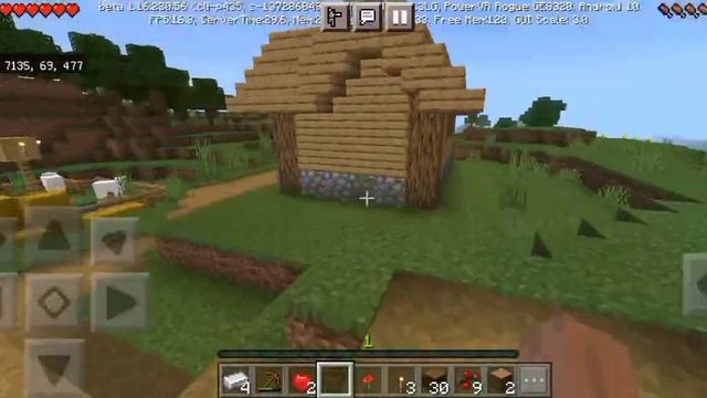 Прохождение игры Minecraft на телефоне. Первая часть. смотреть онлайн