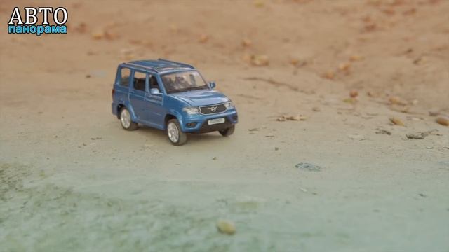 ТМ "Автопанорама" машинка металлическая, УАЗ "PATRIOT", 1:26, свет, звук, инерция, JB1251416 смотреть онлайн