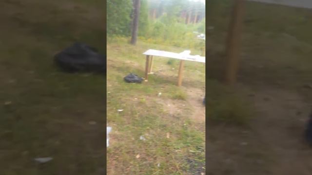 Жарим шашлыки на природе
