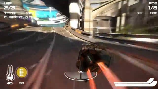 WIPEOUT OMEGA COLLECTION: Fighter Ships Only Race - Elite Pass | Wipeout 2048 - Downtown смотреть онлайн