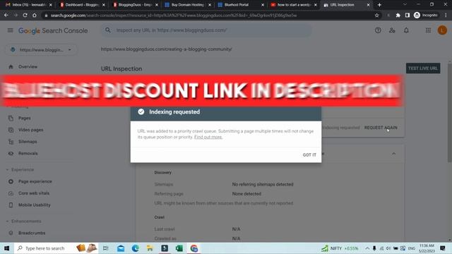 Blog Post Index Problem SOLUTION - Blog Post Not Indexing | How to Index a Blog Post смотреть онлайн